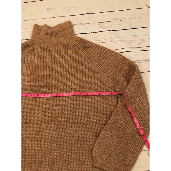 Mohair wool Blend Klimia Sweater Large from MKT Tan Oversized Fall - Picture 4 of 8